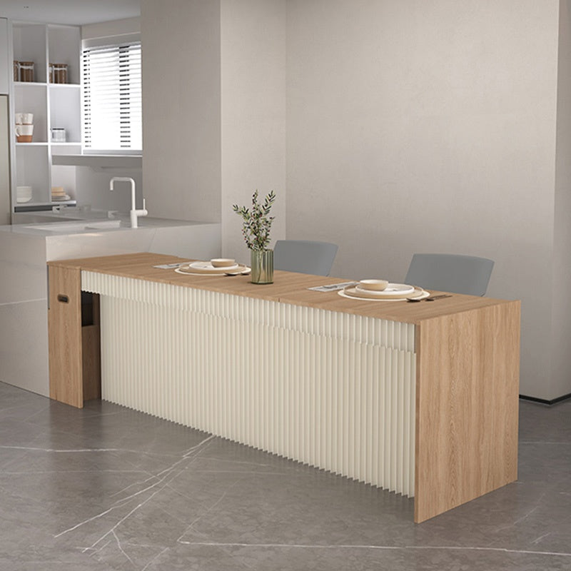 ダイニングテーブル テーブル ラウンドテーブル 北欧 組立簡単 折りたたみ収納可 軽量デザイン 紙素材脚部 モダンインテリアに最適 ホワイト/ブラウン 白 一人暮らし 韓国 インテリア おしゃれ