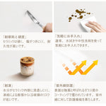 Casaconer | 【簡単組立】サイドテーブル・セラミック・おしゃれ・北欧・モダン・韓国風・収納・寝室収納・収納ラック・リビング収納