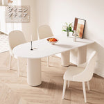 チェア,2脚セット,PUレザー,椅子,ダイニングチェア,クリーム風,おすすめ