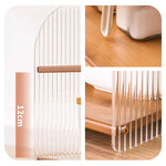 Casaconer | ミニ食器棚・竹製・おしゃれ・ナチュラル・キッチン収納・収納ラック・収納棚・一人暮らし・幅51・奥行き17