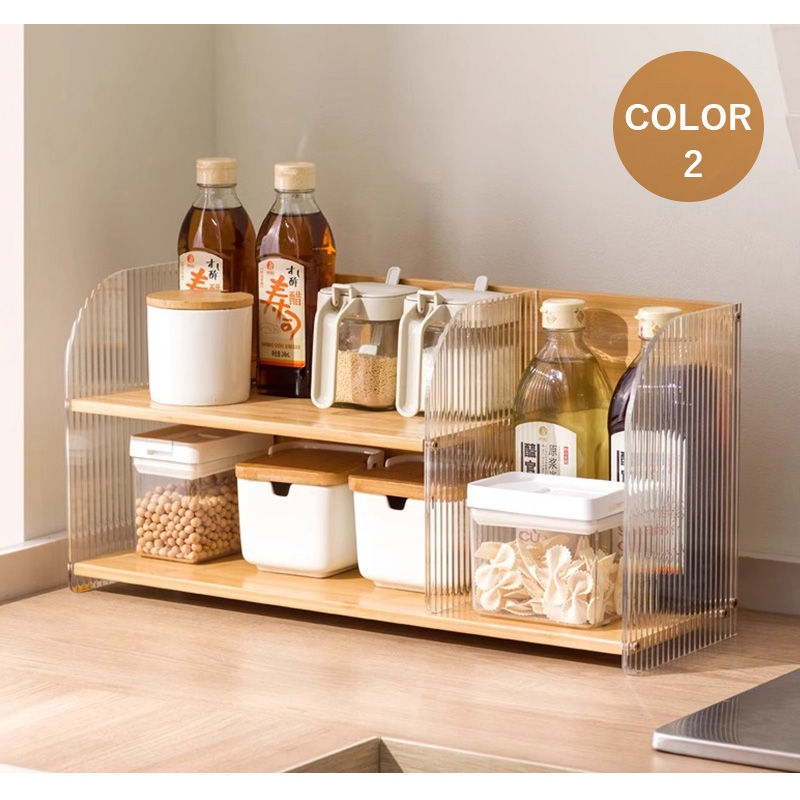 Casaconer | ミニ食器棚・竹製・おしゃれ・ナチュラル・キッチン収納・収納ラック・収納棚・一人暮らし・幅51・奥行き17