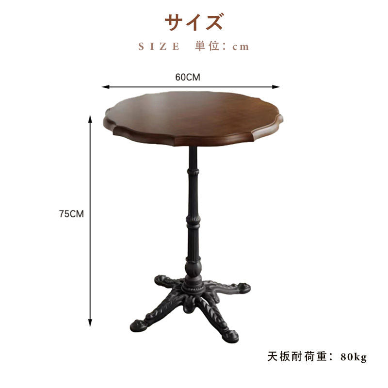 Casaconer | ダイニングテーブル・木製・天然木・北欧・おしゃれ・ナチュラル・モダン・ダイニング・60・80・100・4人掛け