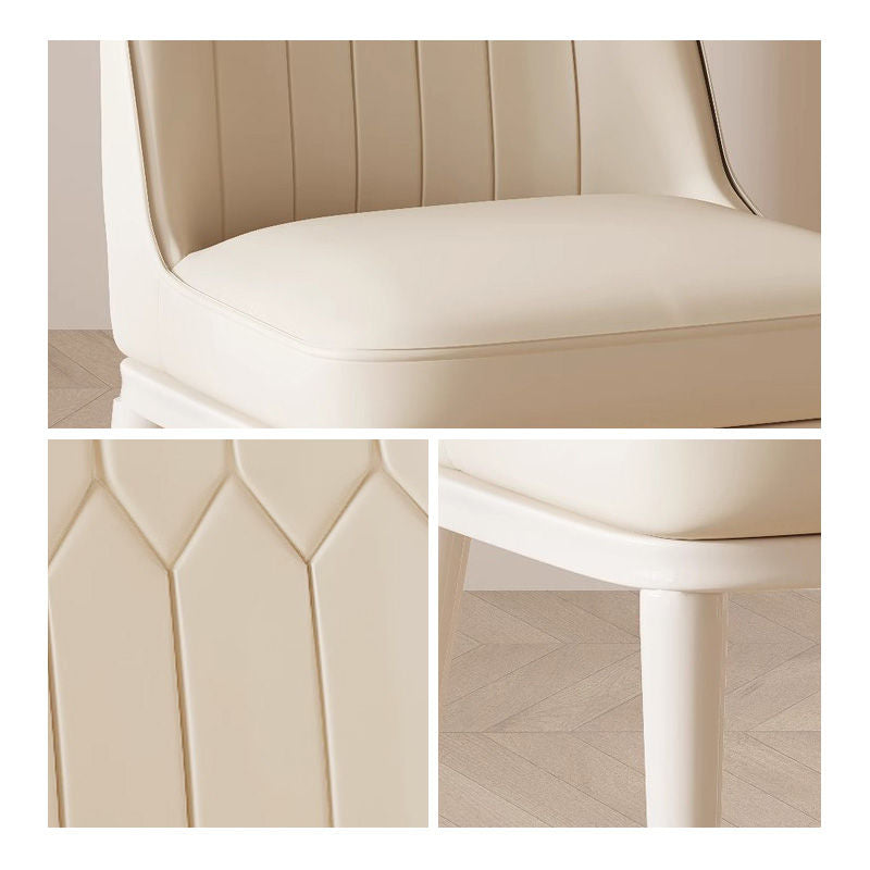 Casaconer | ダイニングチェア・3色・レザー・チェアー・カフェ・おしゃれ・椅子・チェア・イス・北欧・ヴィンテージ・合皮・シンプル・ダイニングチェアー・ダイニング・椅子・カーキ・グレー・リビング・ナチュラル・在宅ワーク・業務用