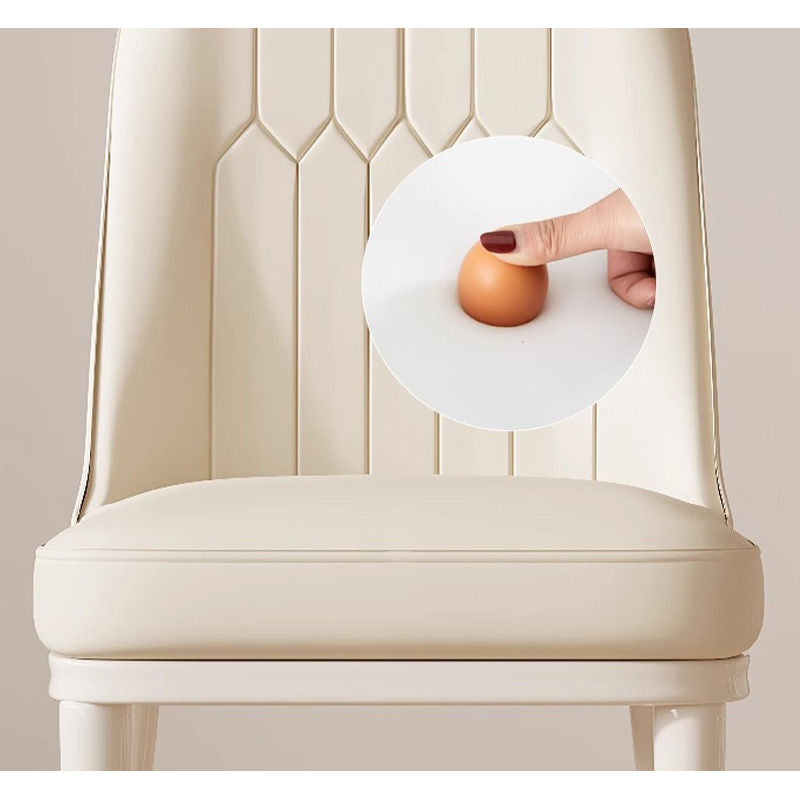 Casaconer | ダイニングチェア・3色・レザー・チェアー・カフェ・おしゃれ・椅子・チェア・イス・北欧・ヴィンテージ・合皮・シンプル・ダイニングチェアー・ダイニング・椅子・カーキ・グレー・リビング・ナチュラル・在宅ワーク・業務用