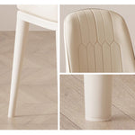 Casaconer | ダイニングチェア・3色・レザー・チェアー・カフェ・おしゃれ・椅子・チェア・イス・北欧・ヴィンテージ・合皮・シンプル・ダイニングチェアー・ダイニング・椅子・カーキ・グレー・リビング・ナチュラル・在宅ワーク・業務用