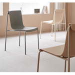 Casaconer | ダイニングチェア・2脚/4脚セット・レザー・チェア・ダイニングチェアー・ダイニング・チェアー・椅子・いす・イス・食卓椅子・レザー・スチール・リビングチェア・おしゃれ・椅子・チェア・北欧・ヴィンテージ・合皮・シンプル・リビング