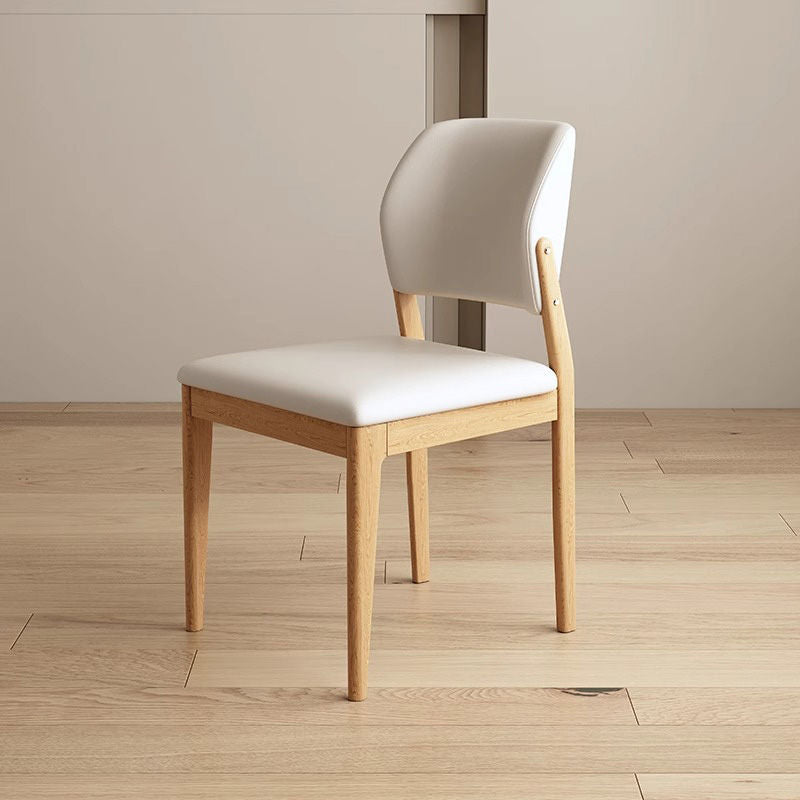 Casaconer | ダイニングチェア・天然木・レザー・木製・北欧・おしゃれ・ナチュラル・韓国風・ダイニング・ダイニングチェアー・4脚セット・2脚セット
