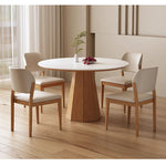 Casaconer | ダイニングチェア・天然木・レザー・木製・北欧・おしゃれ・ナチュラル・韓国風・ダイニング・ダイニングチェアー・4脚セット・2脚セット