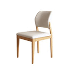 Casaconer | ダイニングチェア・天然木・レザー・木製・北欧・おしゃれ・ナチュラル・韓国風・ダイニング・ダイニングチェアー・4脚セット・2脚セット