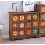 Casaconer | リビング収納棚 ・チェスト・木製・ほぼ完成品・脚の取り付けが必要・おしゃれ・ナチュラル・収納・リビング収納・収納ボックス・リビングボード