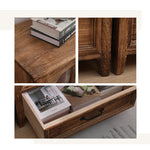 Casaconer | ほぼ完成品・脚の取り付けが必要・食器棚・おしゃれ・一人暮らし・レンジ台・おしゃれ・北欧・レンジラック・木製・レンジボード・キッチンカウンター・目隠し・キッチン収納・キッチン・収納・キャビネット・収納棚・扉付き