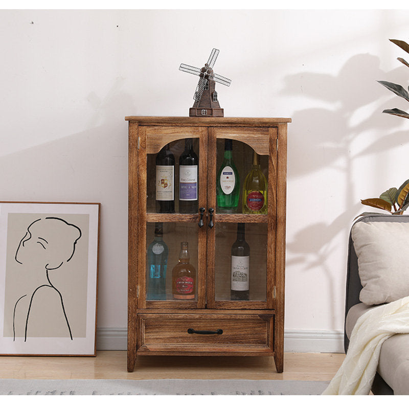 Casaconer | ほぼ完成品・脚の取り付けが必要・食器棚・おしゃれ・一人暮らし・レンジ台・おしゃれ・北欧・レンジラック・木製・レンジボード・キッチンカウンター・目隠し・キッチン収納・キッチン・収納・キャビネット・収納棚・扉付き