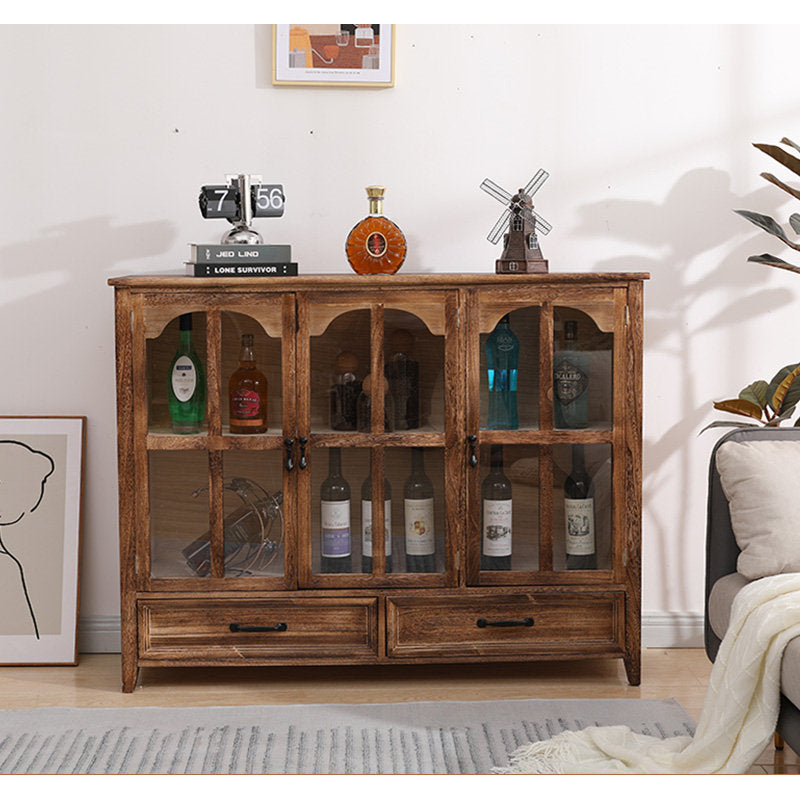 Casaconer | ほぼ完成品・脚の取り付けが必要・食器棚・おしゃれ・一人暮らし・レンジ台・おしゃれ・北欧・レンジラック・木製・レンジボード・キッチンカウンター・目隠し・キッチン収納・キッチン・収納・キャビネット・収納棚・扉付き