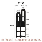 コーナーラック スチール製 フロア収納ラック 多段収納 コーナー対応 省スペース 立て置き 置物棚 書棚 リビング 玄関 ブラック ホワイト