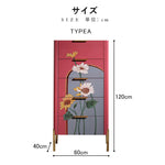 キャビネット・おしゃれ・北欧・シンプル・収納棚・リビング・収納・リビングボード・5段