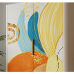 Casaconer | ほぼ完成品・脚の取り付けが必要・電話台・新聞・小物・収納・チェスト・引き出し・いっぱい・150・fax台・引出し・スチール・和室・オフィス・リビング・シェルフ・チェスト・リビング収納・きりたんす・レッド・ベージュ・おしゃれ・和風・ほぼ完成品・北欧