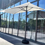 ガーデンパラソル・手動開閉タイプ・丸・幅300cm・日よけ・雨よけ対応・アウトドア