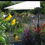 ガーデンパラソル・手動開閉タイプ・丸・幅300cm・日よけ・雨よけ対応・アウトドア