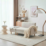 Casaconer | ソファー・ハイバック・ソファーベッド・2人掛け・ソファ・ソファベッド・コンパクトソファ・ローソファー・ローソファ・一人用・コンパクト・ベージュ・おしゃれ・モダン・北欧・7日内出荷