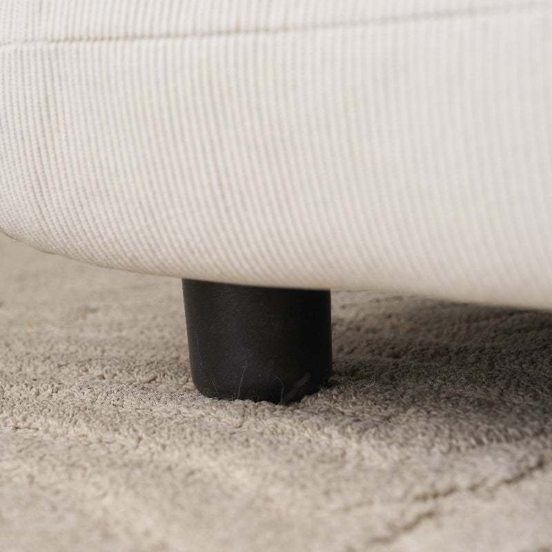 Casaconer | ソファー・二人掛け・100cm・ソファ・2人掛け・おしゃれ・かわいい・可愛い・韓国風・北欧・コンパクト・可愛い・2人・姫系・カフェ風・白・小さめ・ローソファー・脚・取り外し・布・新生活・ひとり暮らし・7日内出荷