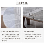 Casaconer | ダイニングテーブル・伸長式・丸型・セラミック天板・幅76cm/120cm・4人掛け/6人掛け・高さ76cm・グレーカラー・モダン・北欧風・おしゃれ・食卓テーブル・単品