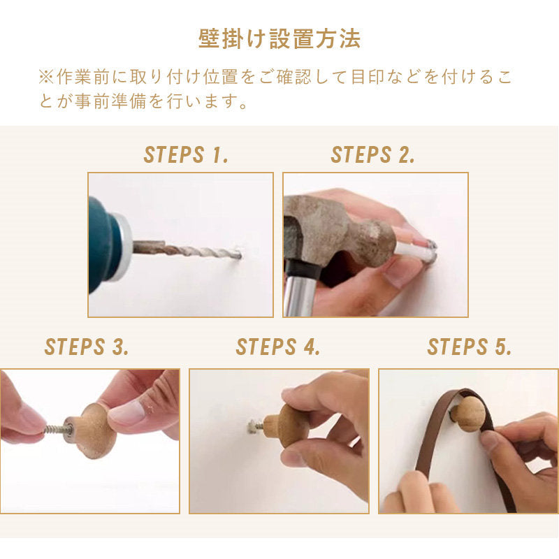 Casaconer | 完成品・鏡・ミラー・壁掛け・丸・ウォールミラー・軽量・おしゃれ・壁掛けミラー・洗面鏡・姿見・43cm・74cm・玄関・洗面台・トイレ・丸鏡・飛散防止・シンプル・丸型・丸形・かわいい・ナチュラル・木目調・韓国