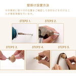 Casaconer | 完成品・鏡・ミラー・壁掛け・丸・ウォールミラー・軽量・おしゃれ・壁掛けミラー・洗面鏡・姿見・43cm・74cm・玄関・洗面台・トイレ・丸鏡・飛散防止・シンプル・丸型・丸形・かわいい・ナチュラル・木目調・韓国