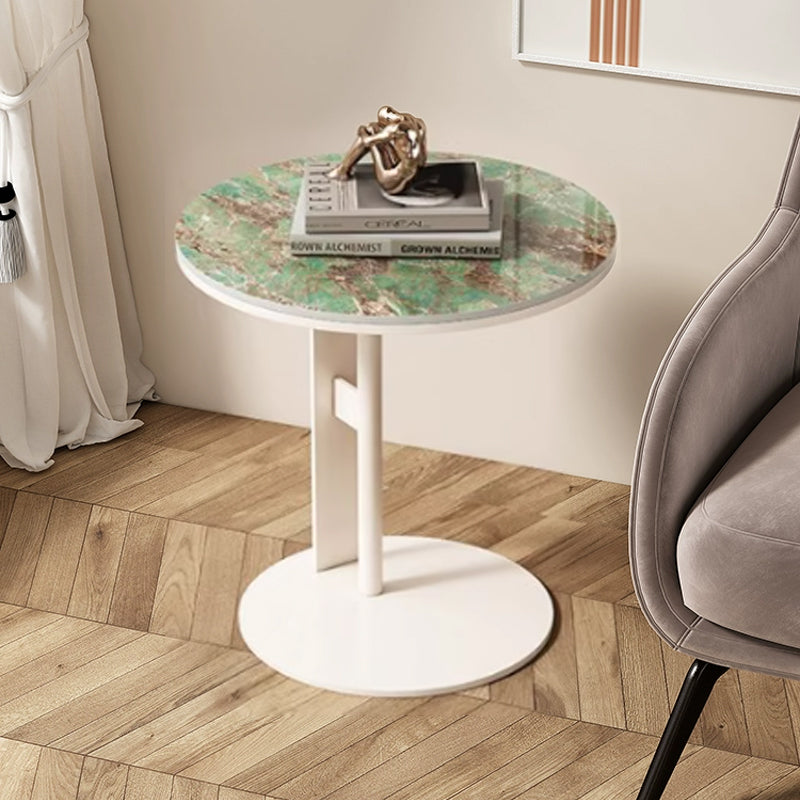 Casaconer | ソファーサイドテーブル・セラミック天板・サイドボード・コーヒー テーブル・高さ60・2色天板・3色脚・おしゃれ