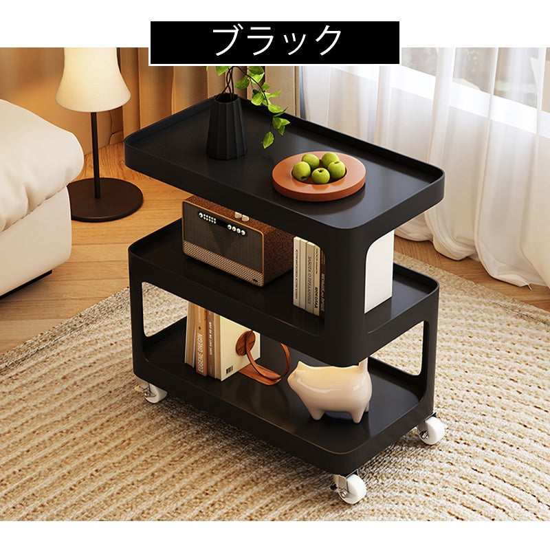 Casaconer | センターテーブル・幅60cm・幅80cm・おしゃれ・北欧・リビング・収納・棚付き・収納棚・飾り棚・韓国インテリア・おしゃれ