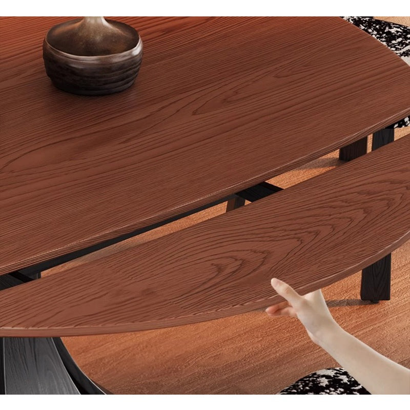 Casaconer | 無垢材ダイニングテーブル・折りたたみ・丸テーブル・2人・4人・6人・折り畳み・テーブルのみ・ダイニング・幅120・丸・円型・シンプル・4人掛け用・6人掛け用・木製・おしゃれ・食卓・天然木・北欧・丸型・テーブル単品・グレー