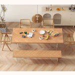 Casaconer | ダイニングテーブル単品・木製・天然木・おしゃれ・ダイニング・リビングテーブル・4人掛け・6人掛け・幅120