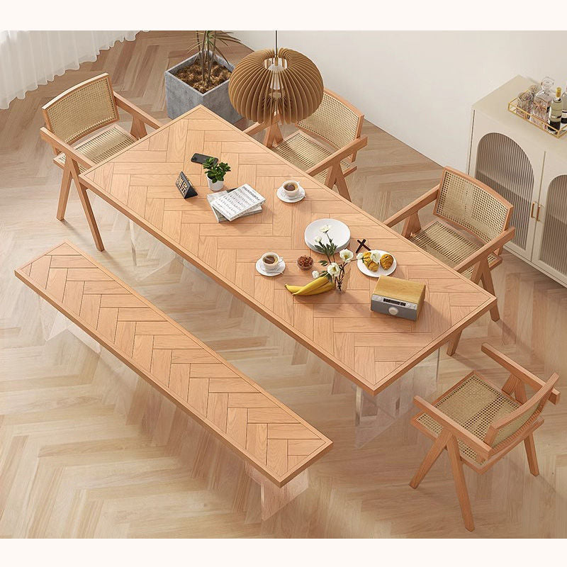 Casaconer | ダイニングテーブル単品・木製・天然木・おしゃれ・ダイニング・リビングテーブル・4人掛け・6人掛け・幅120