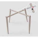 Casaconer | ダイニングチェア・2脚/4脚セット・レザー・チェア・ダイニングチェアー・ダイニング・チェアー・椅子・いす・イス・食卓椅子・レザー・スチール・リビングチェア・おしゃれ・椅子・チェア・北欧・ヴィンテージ・合皮・シンプル・リビング・オレンジ・グレー