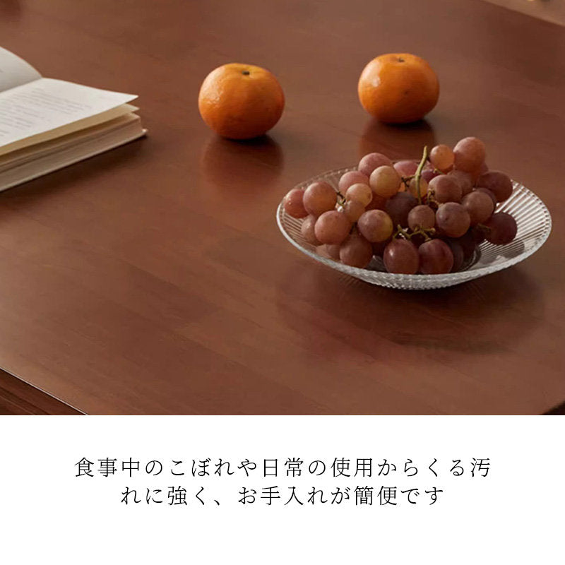 Casaconer | ダイニングテーブル単品・木製・おしゃれ・リビングテーブル・幅140・4人掛け・6人掛け