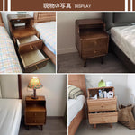 Casaconer | ナイトテーブル・おしゃれ・木製ナイトテーブル・寝室・収納・サイドテーブル・ミニテーブル・ベッドサイドチェスト