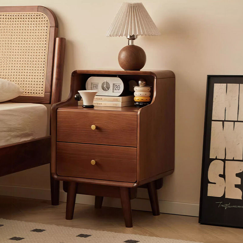 Casaconer | ナイトテーブル・おしゃれ・木製ナイトテーブル・寝室・収納・サイドテーブル・ミニテーブル・ベッドサイドチェスト