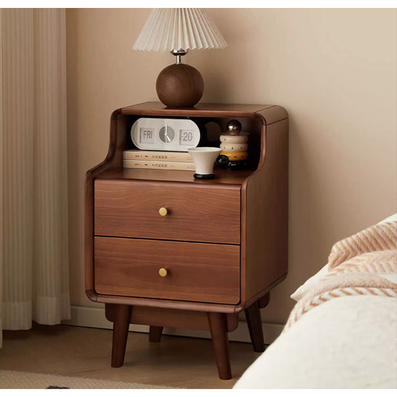 Casaconer | ナイトテーブル・おしゃれ・木製ナイトテーブル・寝室・収納・サイドテーブル・ミニテーブル・ベッドサイドチェスト