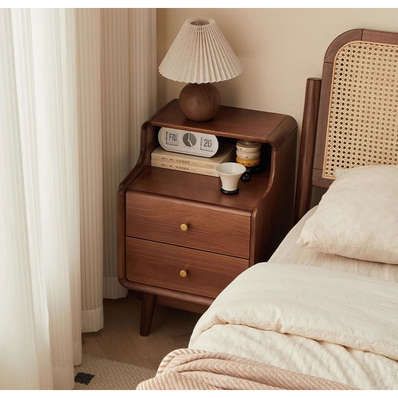 Casaconer | ナイトテーブル・おしゃれ・木製ナイトテーブル・寝室・収納・サイドテーブル・ミニテーブル・ベッドサイドチェスト