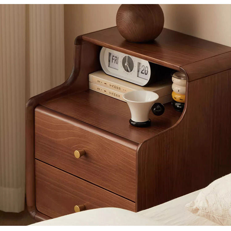 Casaconer | ナイトテーブル・おしゃれ・木製ナイトテーブル・寝室・収納・サイドテーブル・ミニテーブル・ベッドサイドチェスト