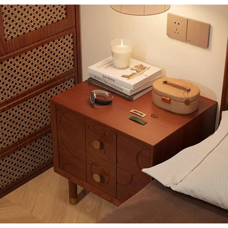 Casaconer | ナイトテーブル・おしゃれ・木製ナイトテーブル・寝室・収納・サイドテーブル・ミニテーブル・ベッドサイドチェスト