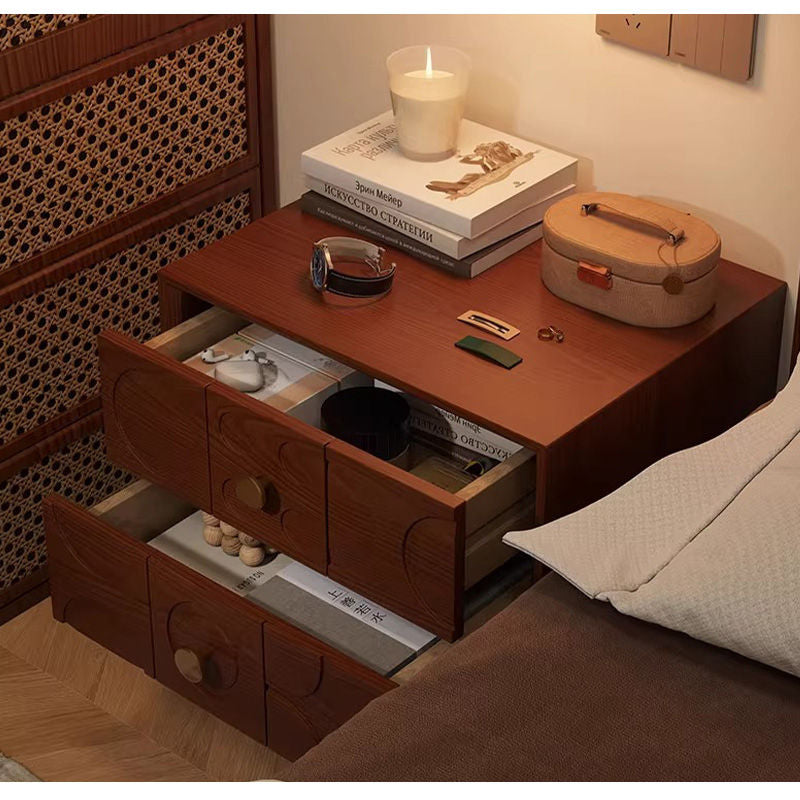 Casaconer | ナイトテーブル・おしゃれ・木製ナイトテーブル・寝室・収納・サイドテーブル・ミニテーブル・ベッドサイドチェスト