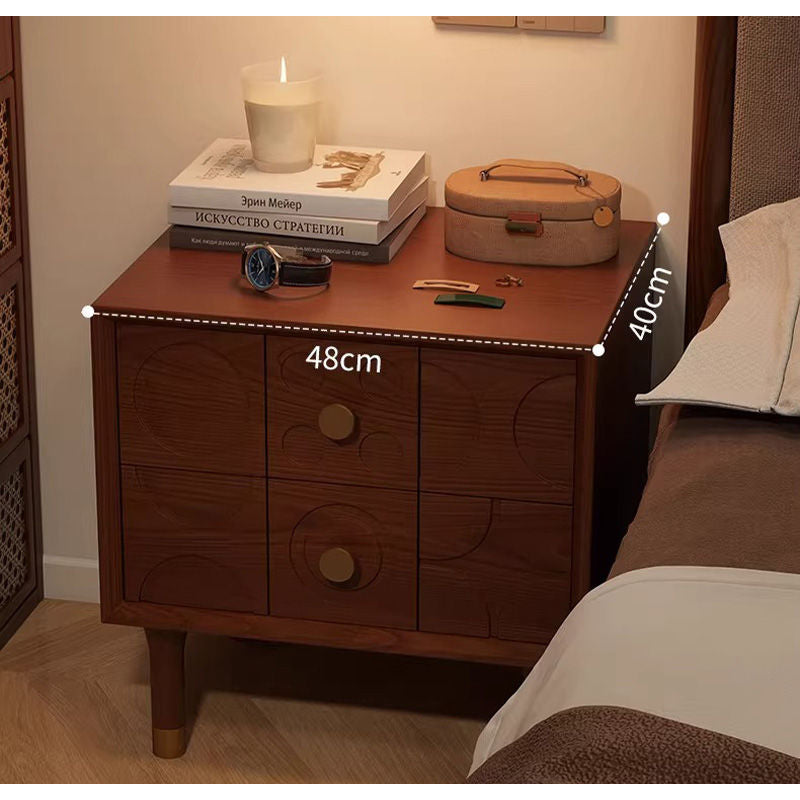 Casaconer | ナイトテーブル・おしゃれ・木製ナイトテーブル・寝室・収納・サイドテーブル・ミニテーブル・ベッドサイドチェスト
