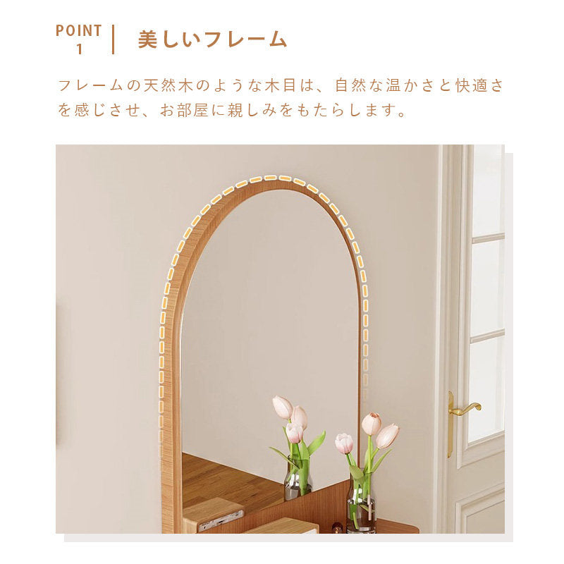 Casaconer | 組立品・鏡・壁掛け・楕円形・丸型・30・×・50・cm・おしゃれ・オーバル・鏡・ミラー・ウォールミラー・壁掛け鏡・ラウンドミラー・北欧・玄関鏡・リビング鏡・オーバル型・オーバルミラー・玄関・洗面所・洗面台・洗面・姿見・鏡・ミラー・壁・掛け