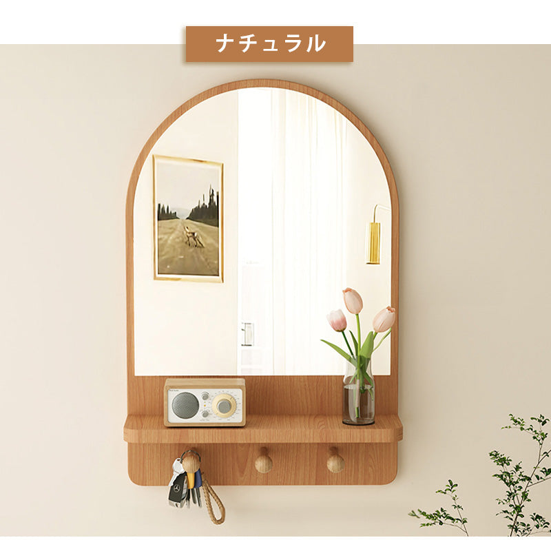 Casaconer | 組立品・鏡・壁掛け・楕円形・丸型・30・×・50・cm・おしゃれ・オーバル・鏡・ミラー・ウォールミラー・壁掛け鏡・ラウンドミラー・北欧・玄関鏡・リビング鏡・オーバル型・オーバルミラー・玄関・洗面所・洗面台・洗面・姿見・鏡・ミラー・壁・掛け