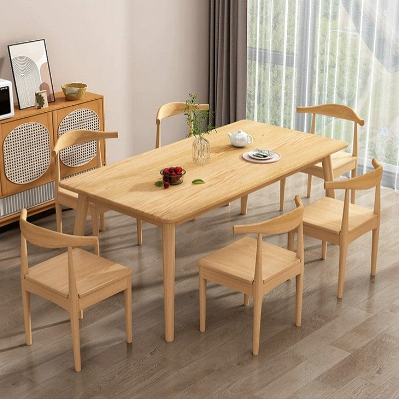 Casaconer | ダイニングテーブル単品・木製・おしゃれ・リビングテーブル・幅140・4人掛け・6人掛け