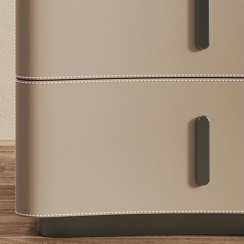 Casaconer | ナイトテーブル・ベッドサイドテーブル・40cm/45cm/50cm幅・無垢材・アーチ型収納・引き出し付き・北欧風デザイン・コンパクト設計