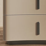 Casaconer | ナイトテーブル・ベッドサイドテーブル・40cm/45cm/50cm幅・無垢材・アーチ型収納・引き出し付き・北欧風デザイン・コンパクト設計