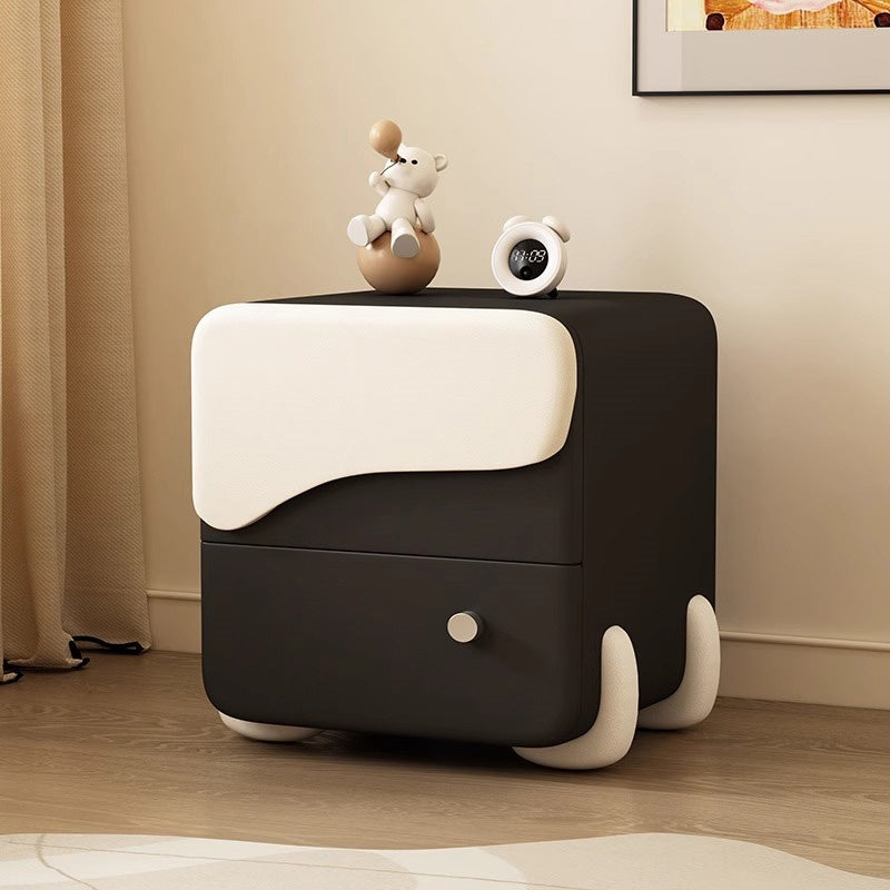 Casaconer | ナイトテーブル・ベッドサイドテーブル・40cm/45cm/50cm幅・無垢材・アーチ型収納・引き出し付き・北欧風デザイン・コンパクト設計