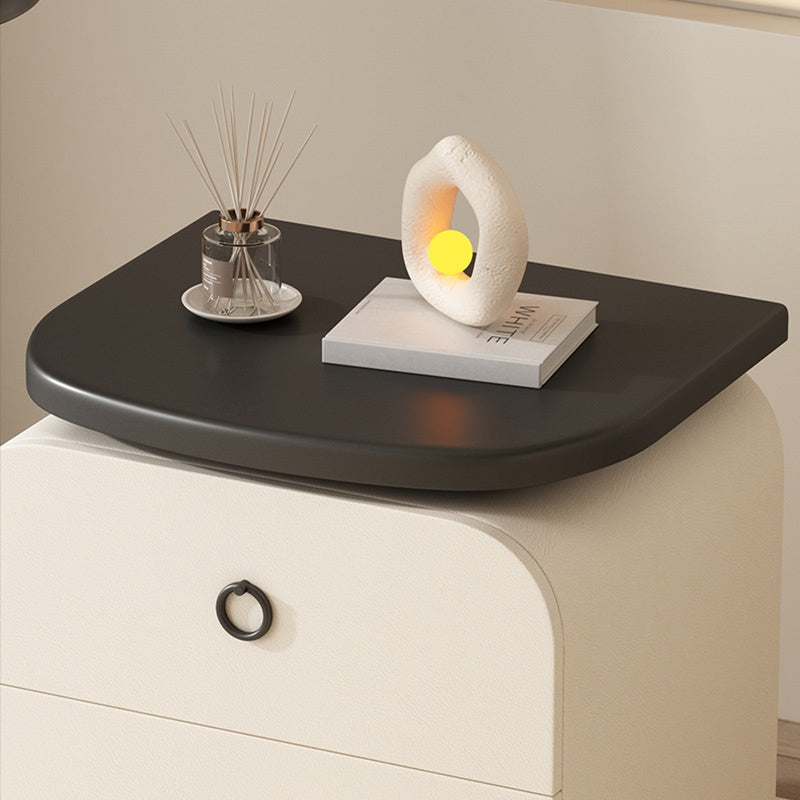 サイドテーブル おしゃれ 収納 ナイトテーブル スリム 北欧 引き出し ベッドサイド ソファベッド サイドテーブル モダン 2段 寝室収納 収納ラック リビング収納 韓国風 可愛い白 ホワイト グレー サイドチェスト