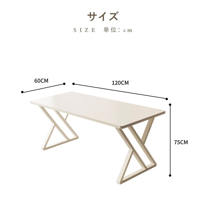 セラミックテーブル セラミック天板 食事テーブル テーブル ホワイト リビングテーブル 幅120/140/160 4人用 6人用 テーブル セラミック 耐高温 お手入れ簡単 耐摩耗